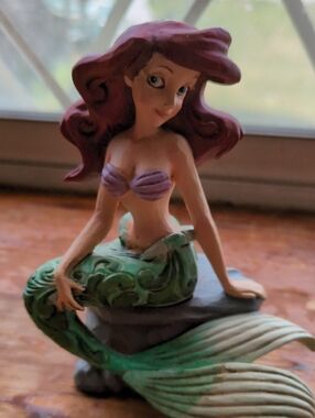 Disney Showcase Collection 'Splash of Fun' Figurine - Purple & Green Mermaid